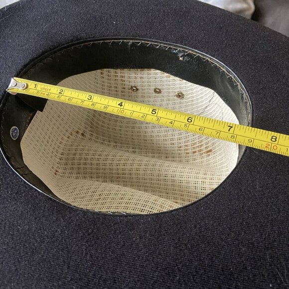 Children’s Western Black Cowboy Hat Small - Picture 4 of 5